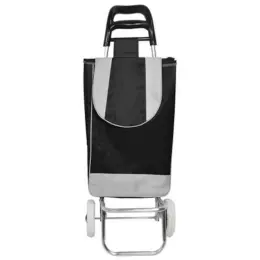 Shopping Trolley Bag Black Front